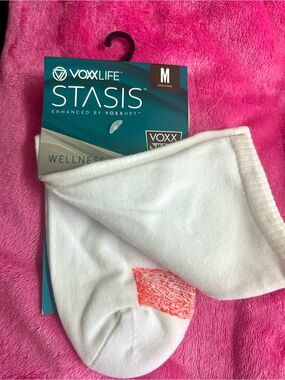 STASIS White Men's Socks - M